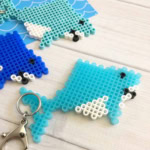 DIY Shark Keychains.