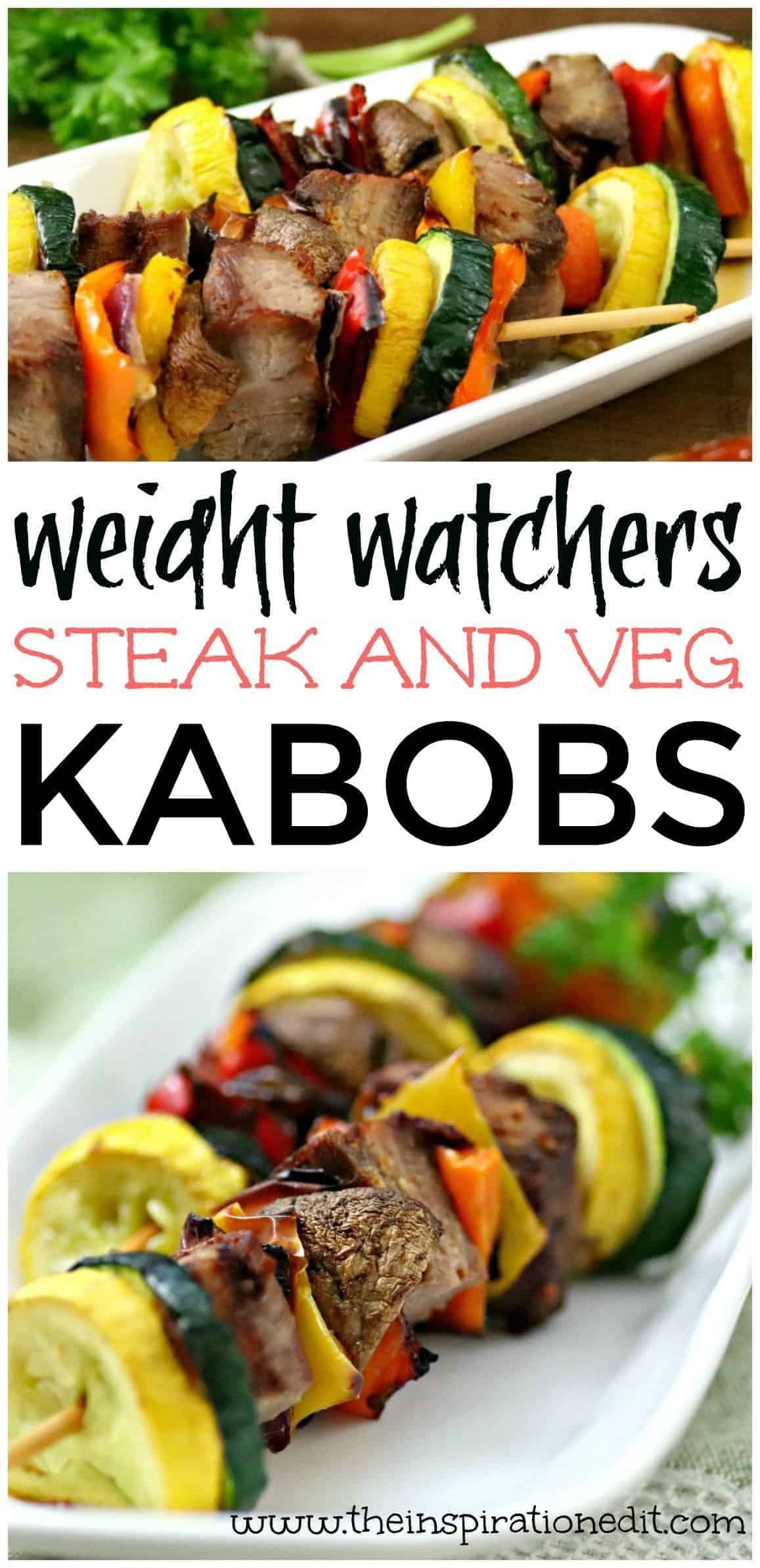 Weight Watchers Kabobs.