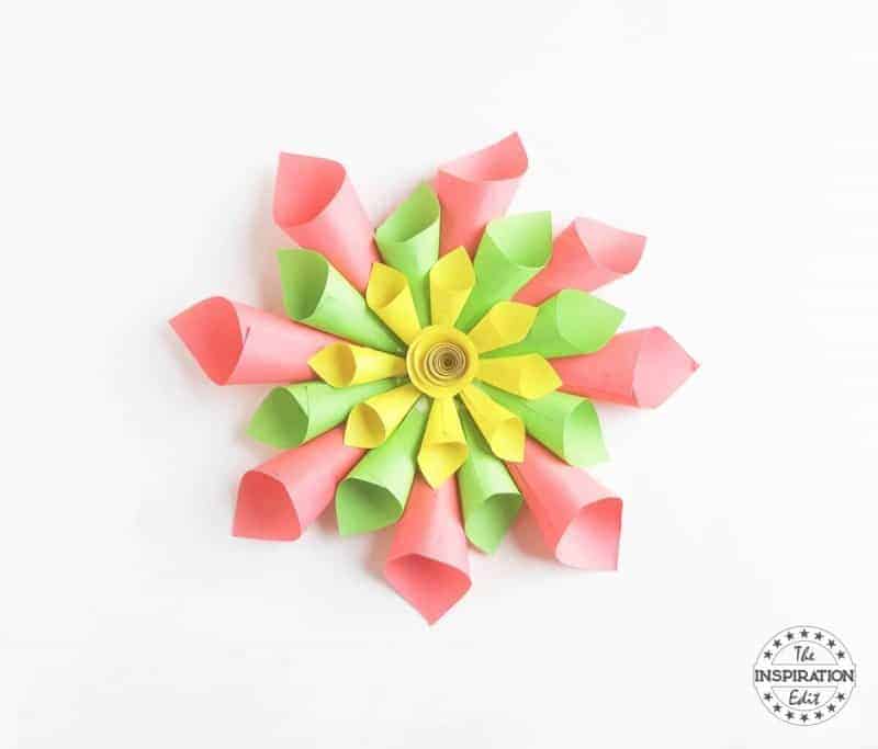 Paper Dahlia Flower.