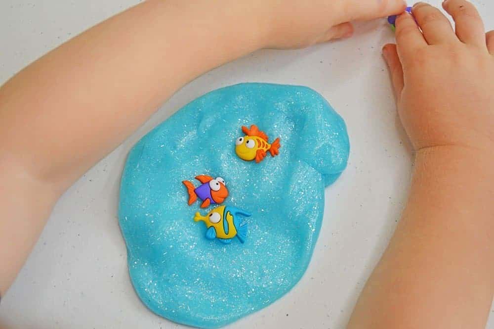 Making Ocean Slime.