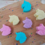 Homemade Unicorn Soap.