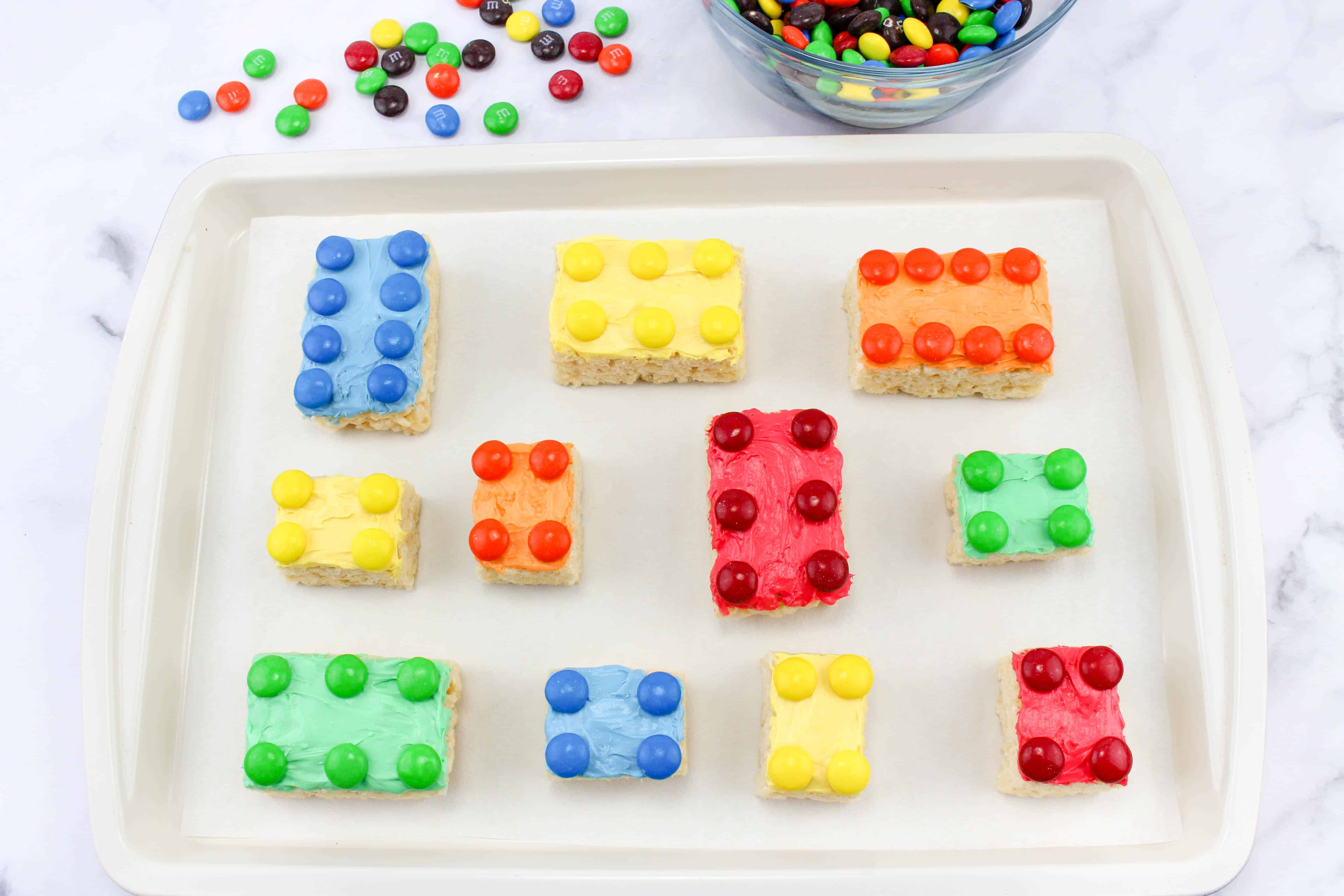 Lego Rice Krispy Treats.