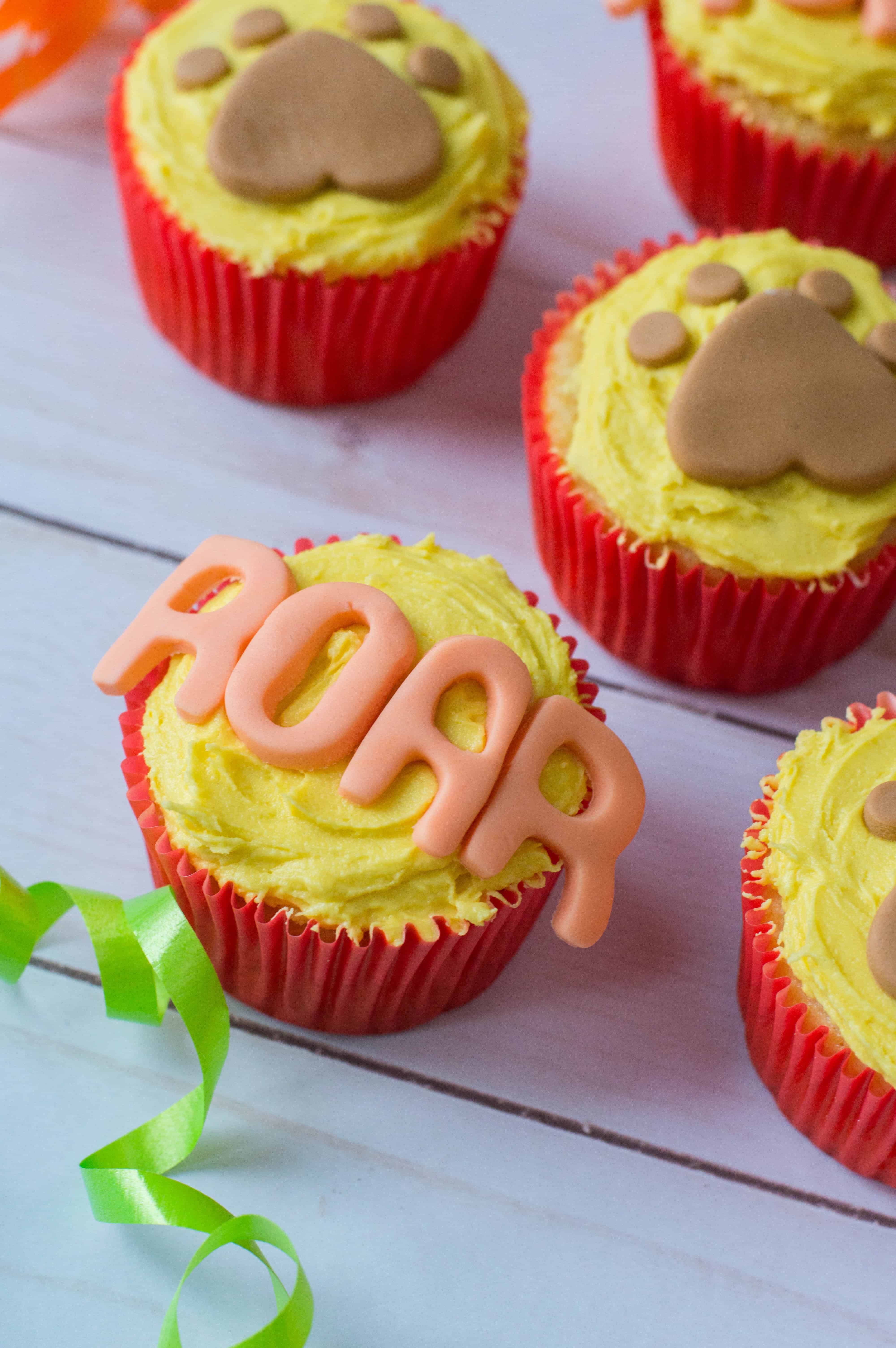 Lion King Inspired Cupcakes.