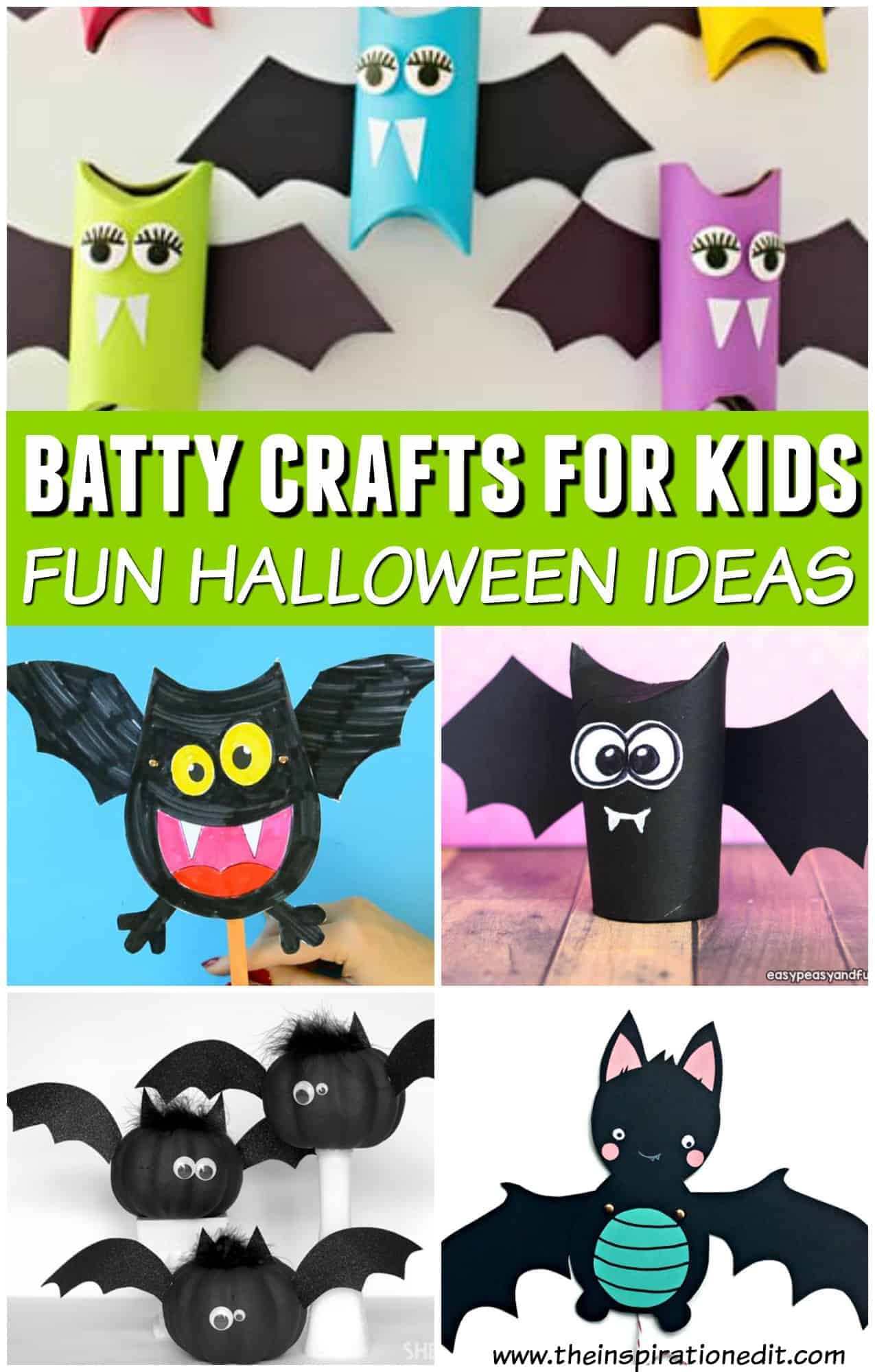 bat crafts for kids