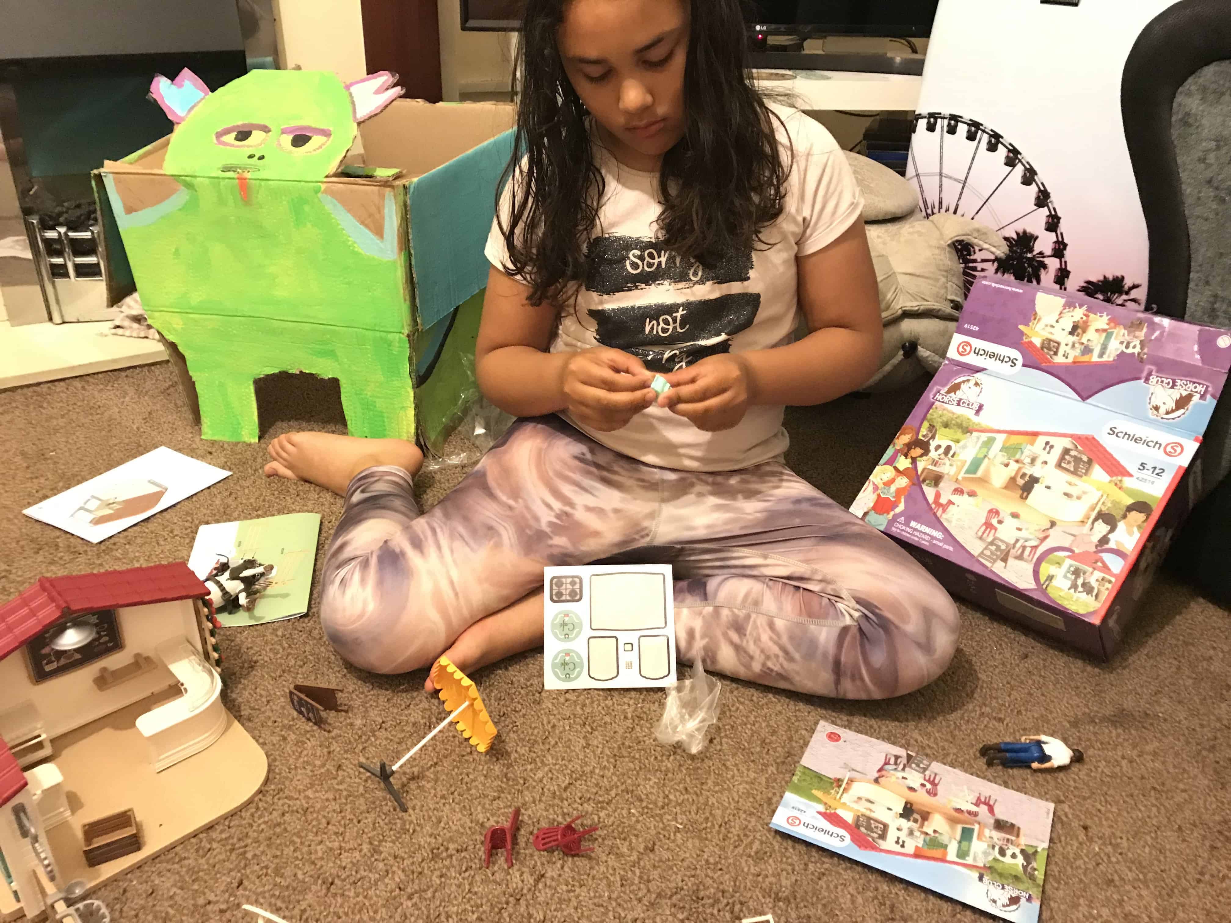 Schleich Horse Club Rider Cafe Review