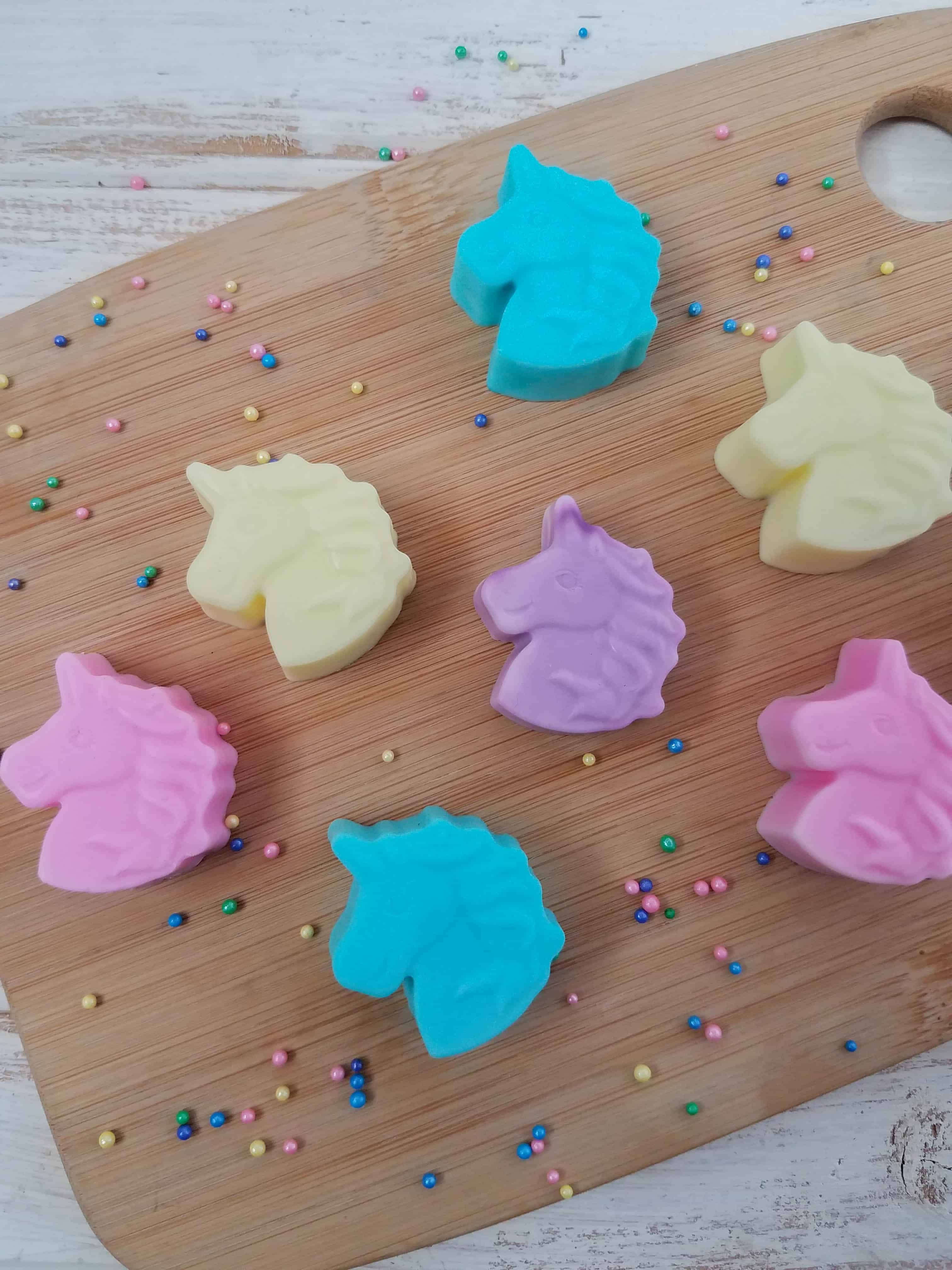 Unicorn Homemade Soap Recipe.