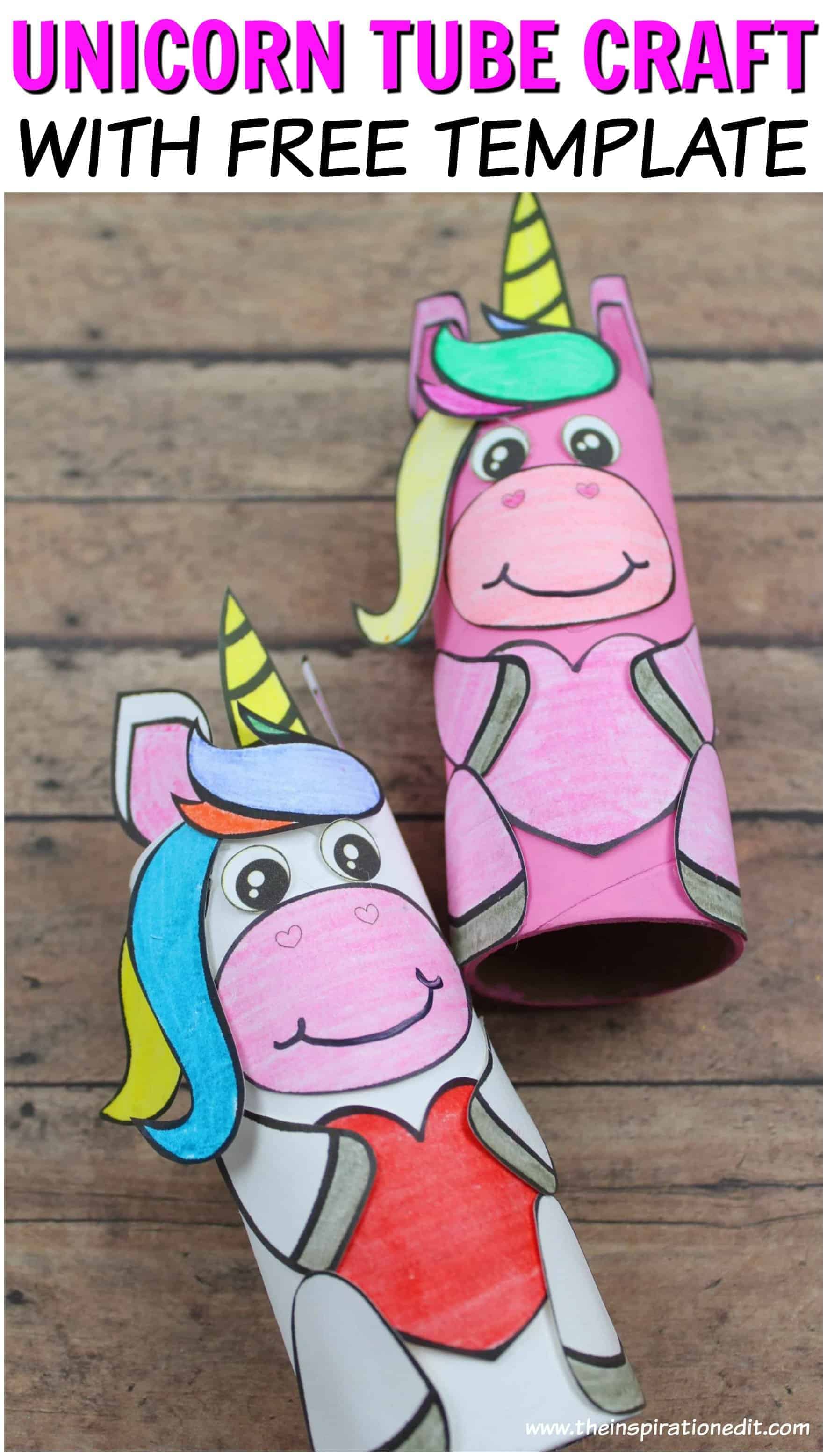 Unicorn Tube Craft.