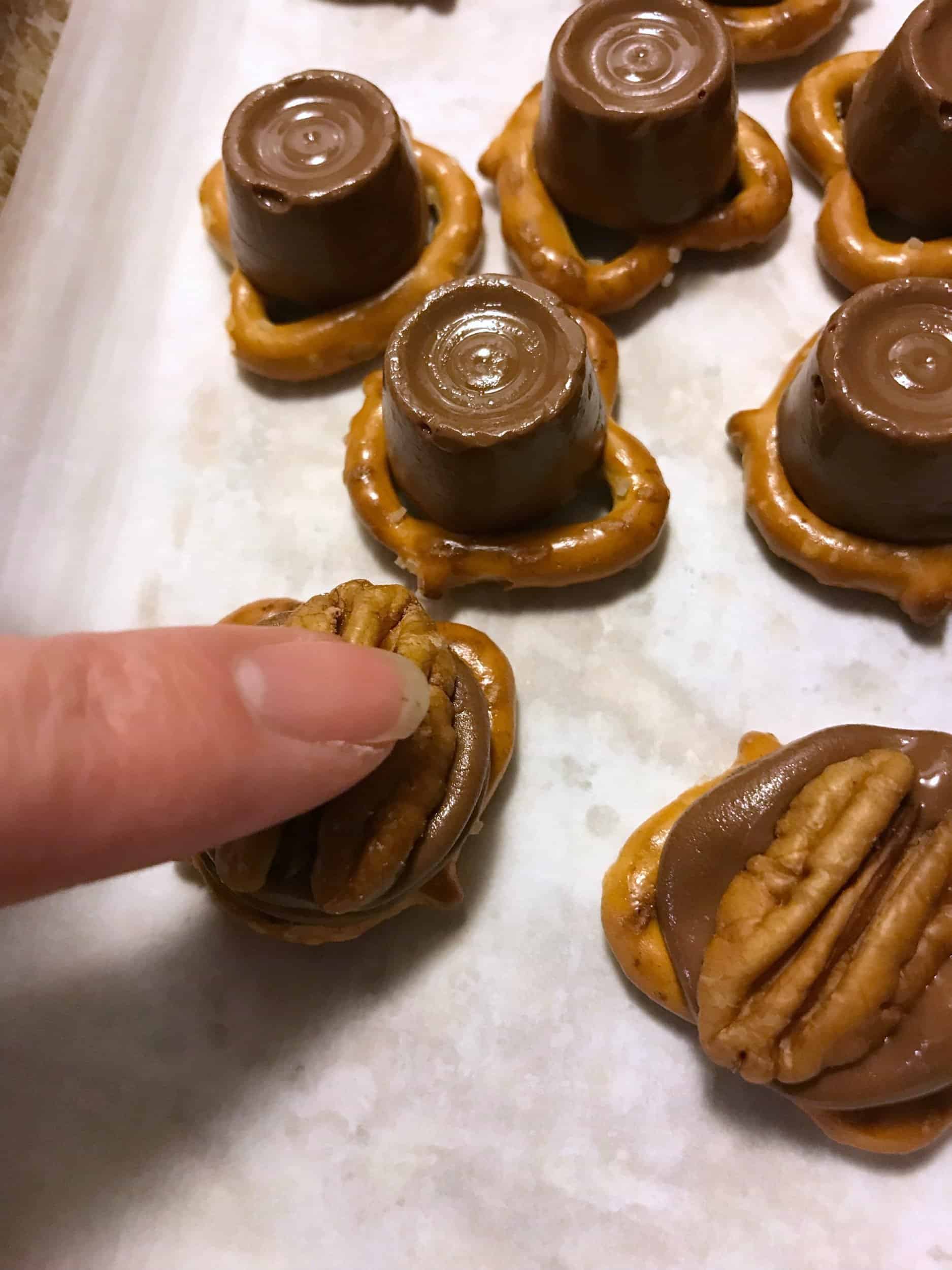 Pretzel Butterfly Party Food Idea.