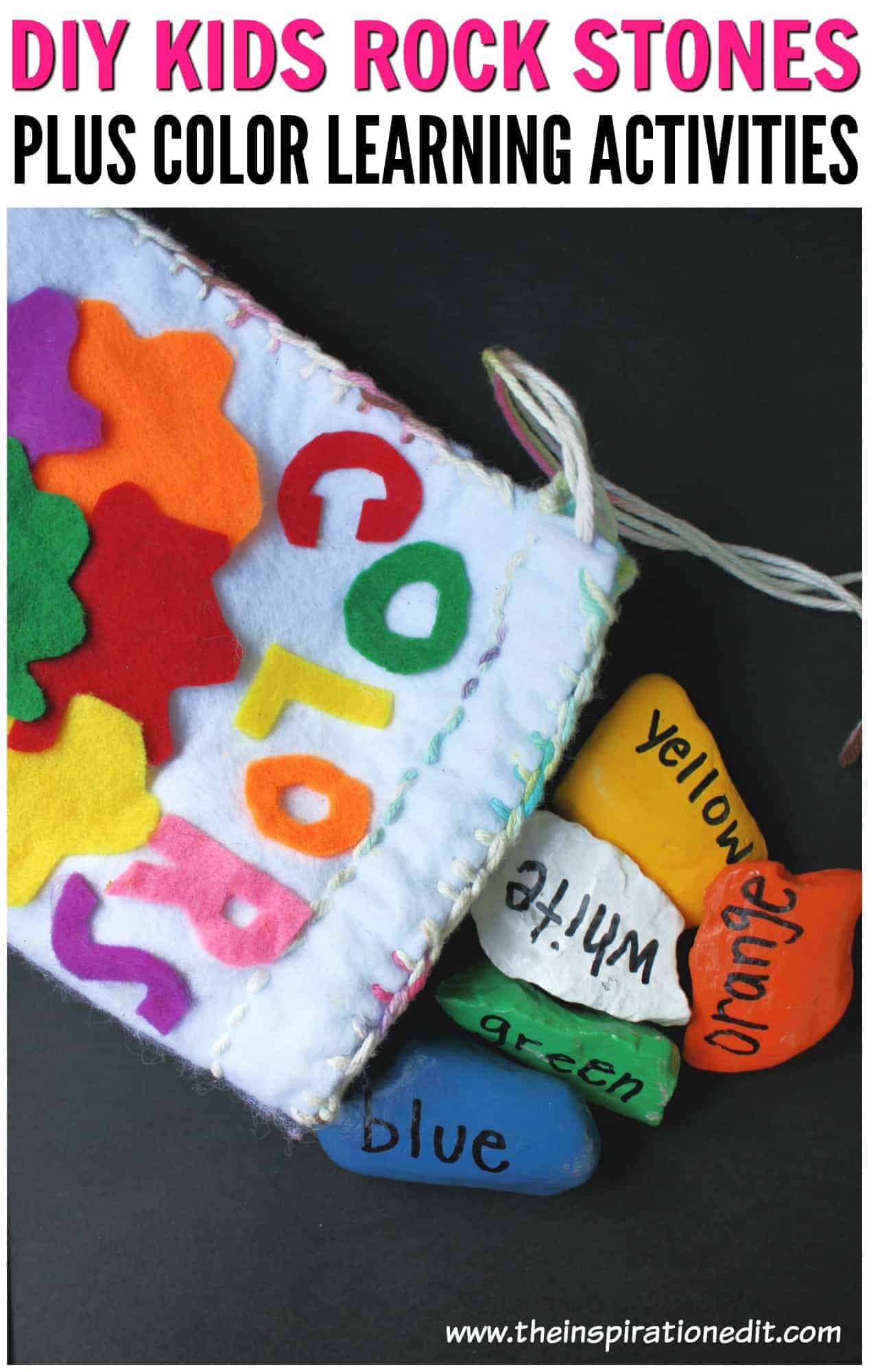 Color Rock Painting for Kids.