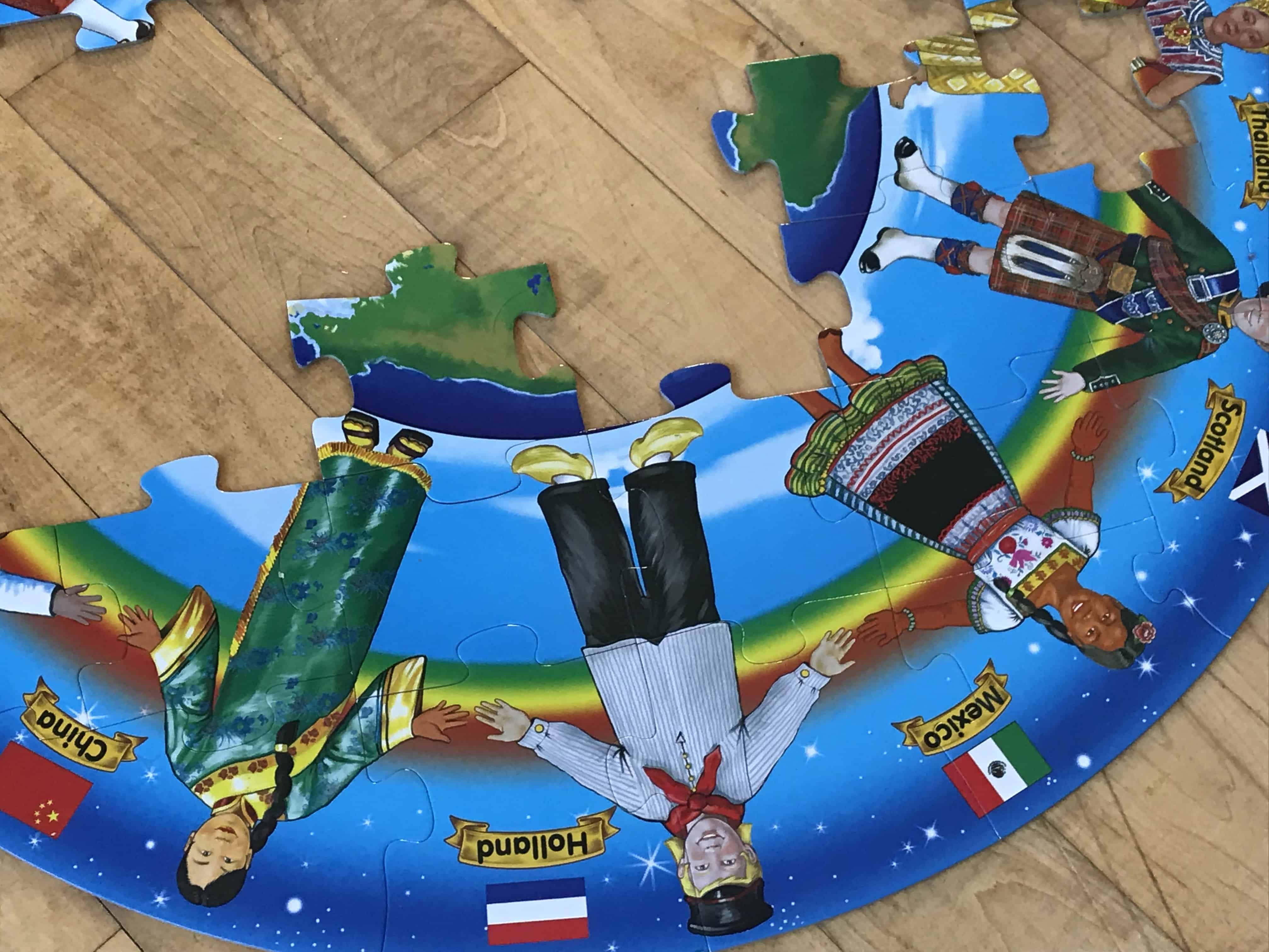 Children Around the World Puzzle.
