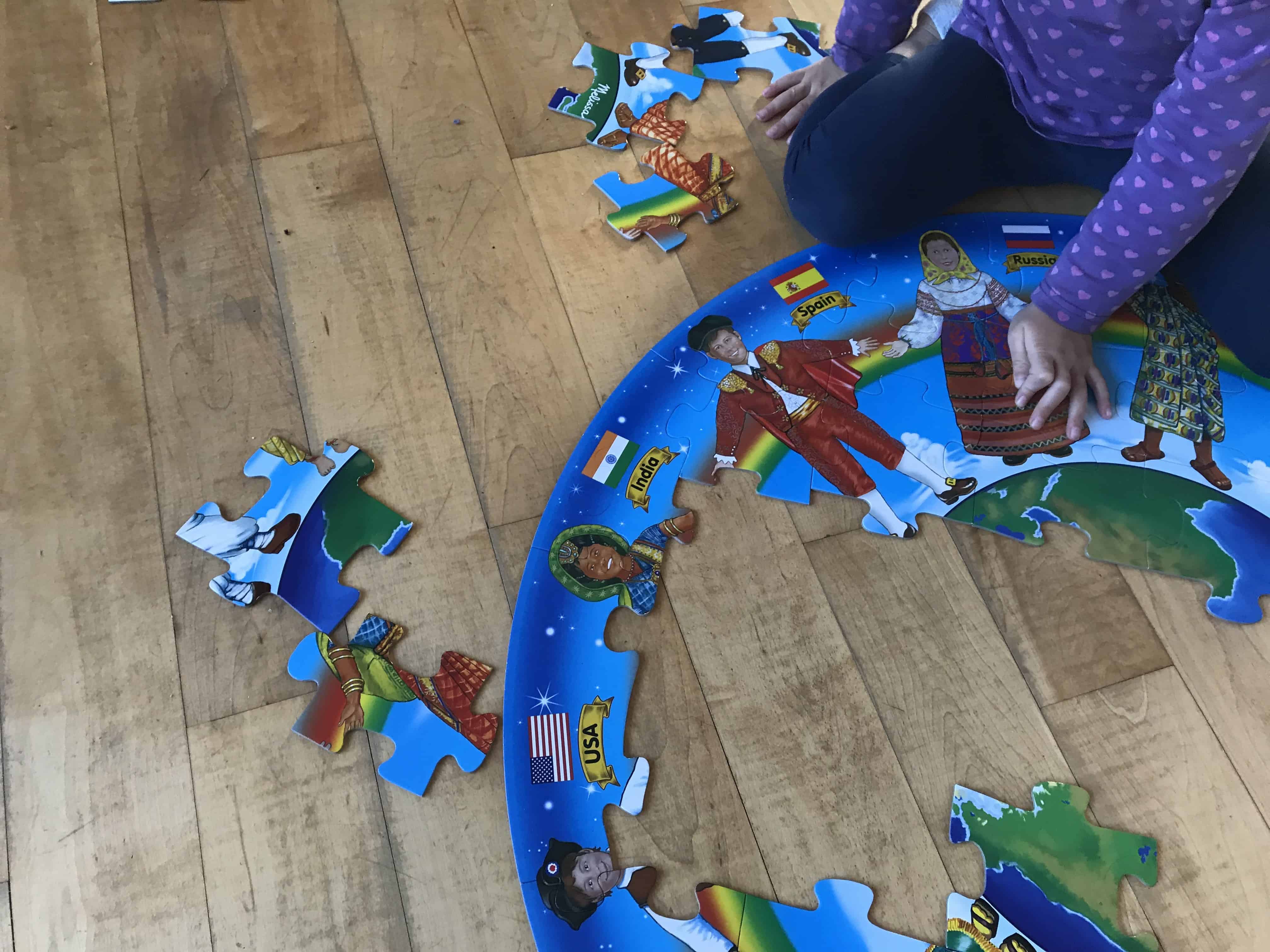 Children Around the World Puzzle.