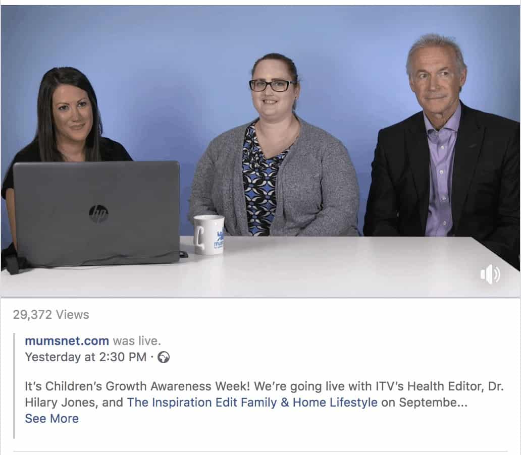 angela milnes and Dr Hilary Jones