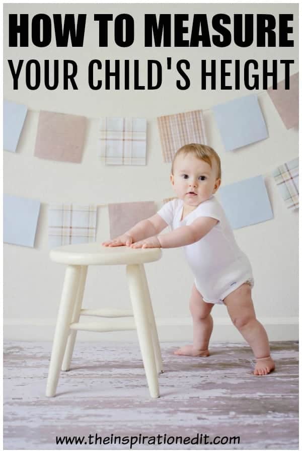 how to measure your child's height