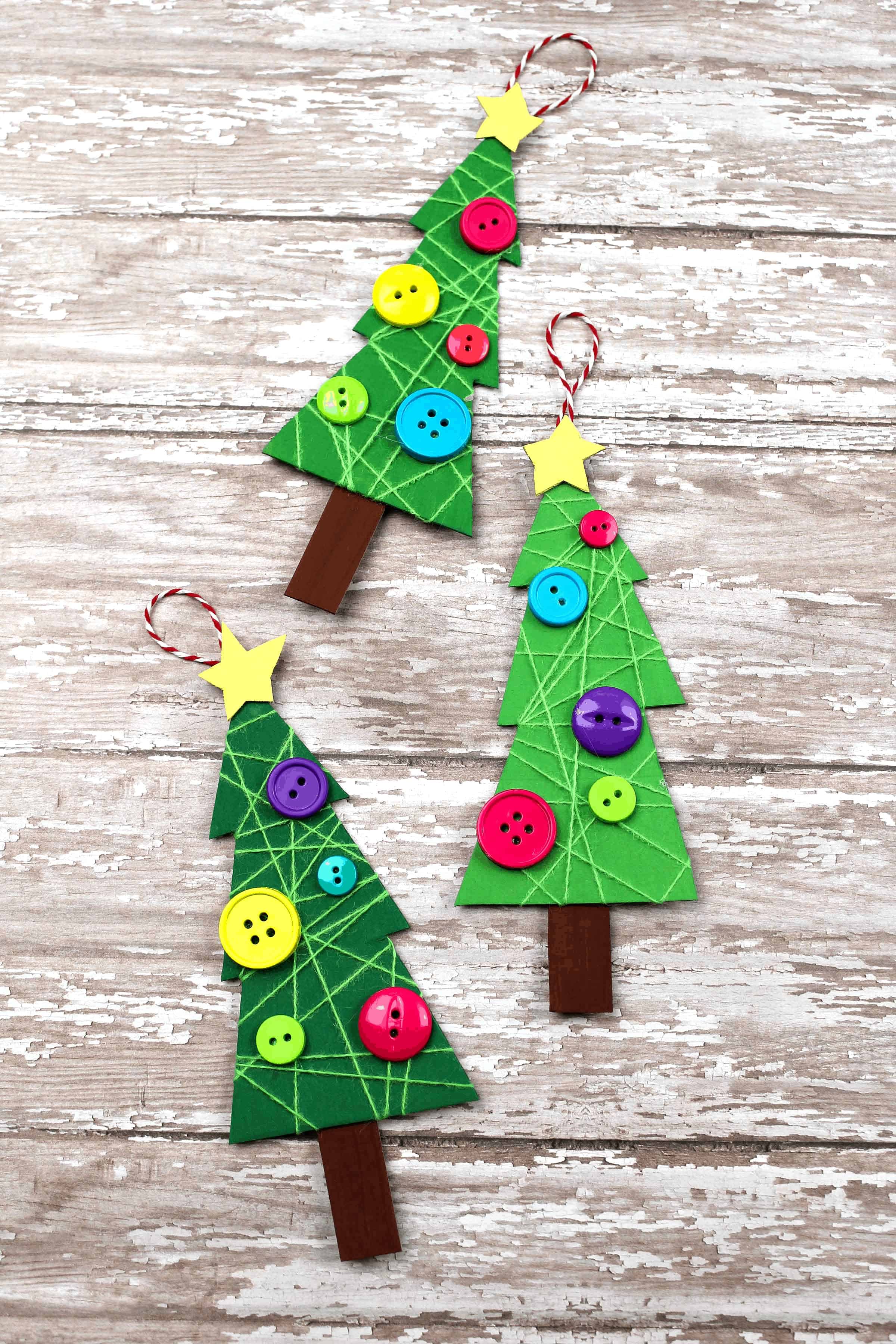 Easy Christmas Tree Craft 