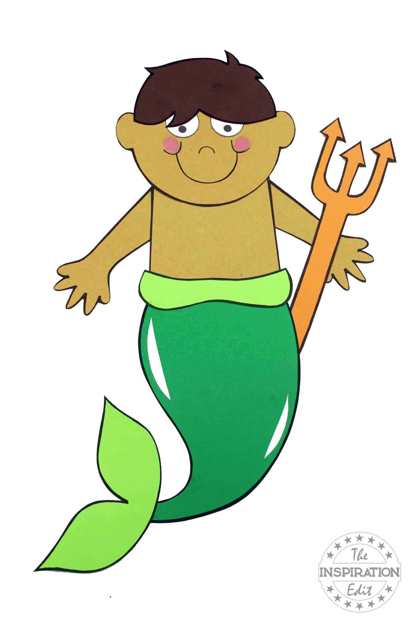 Mermaid Craft for Kids.