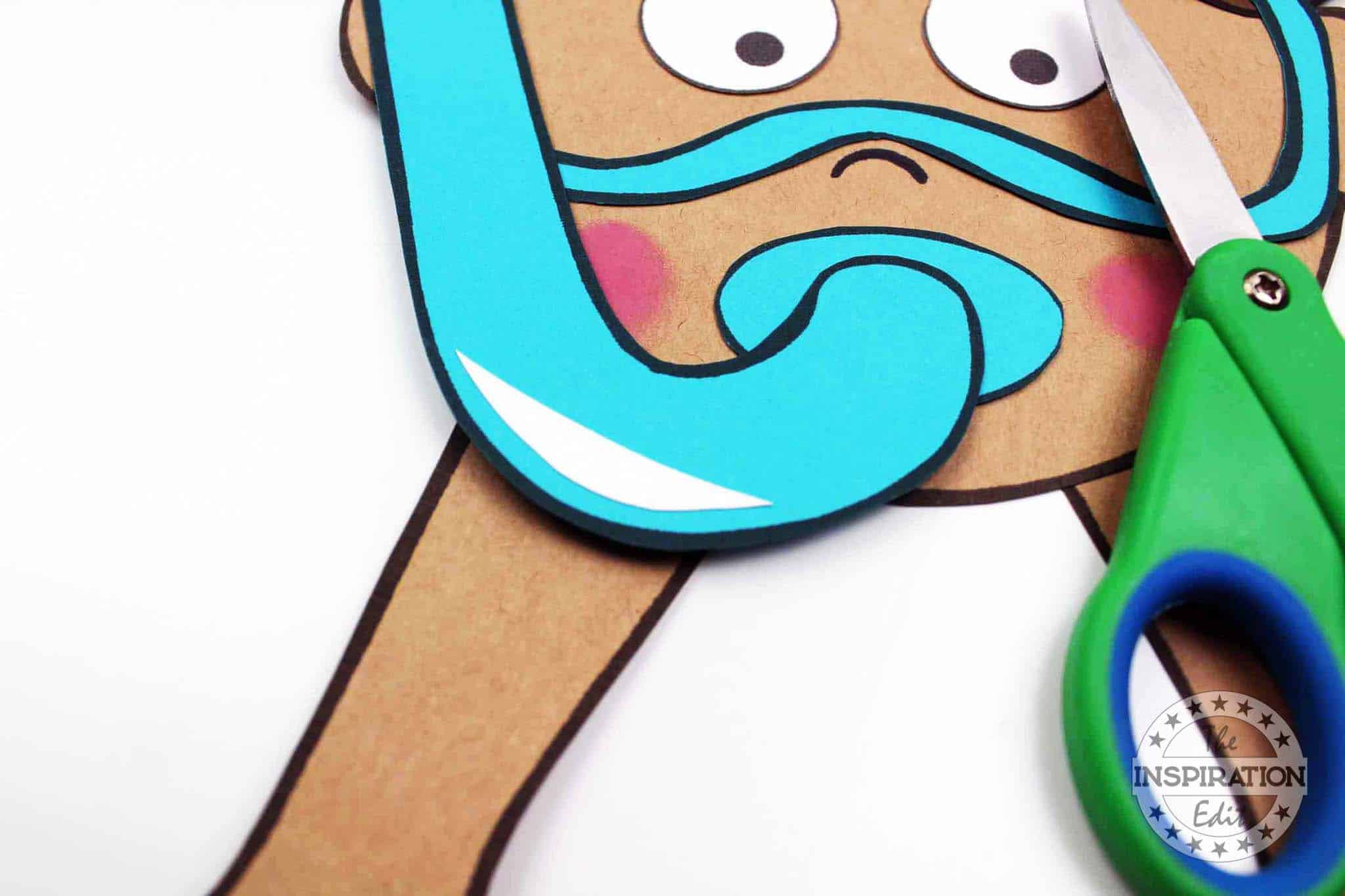 Scuba Diving Beach Themed Craft.