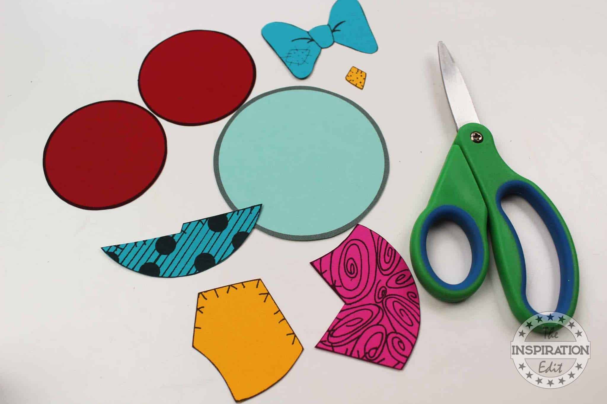 Sally Craft Mickey Ears Template.