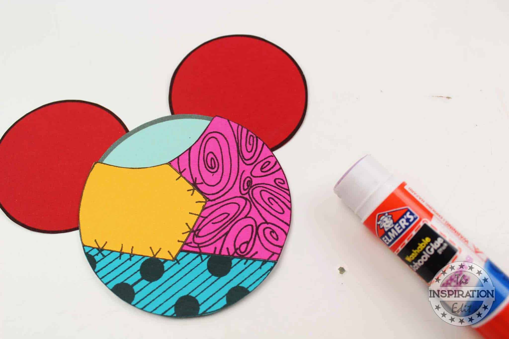 Sally Mickey Ears Ornament.