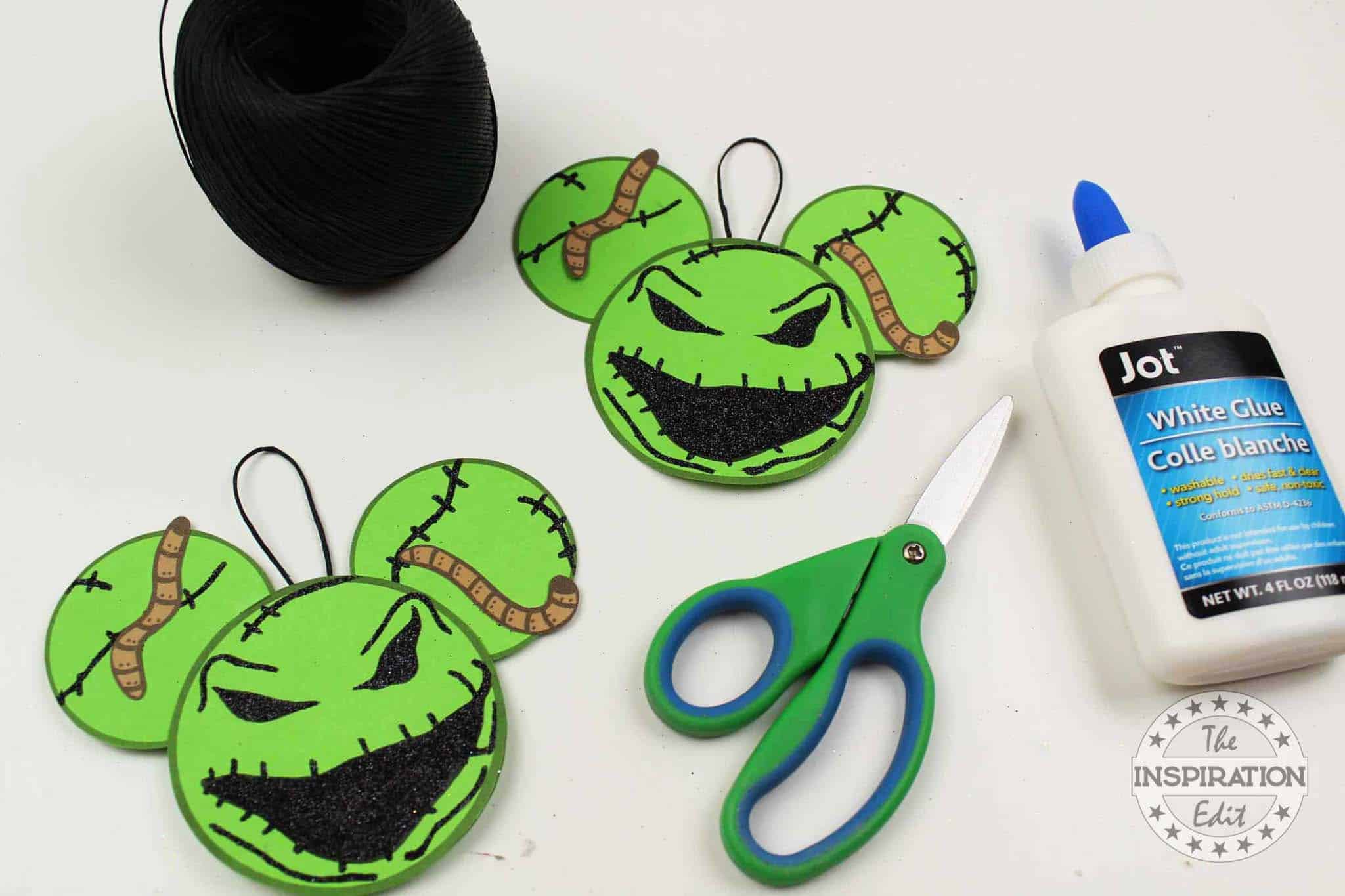 Oogie Boogie Man christmas Craft from Disney the night before Christmas decoration