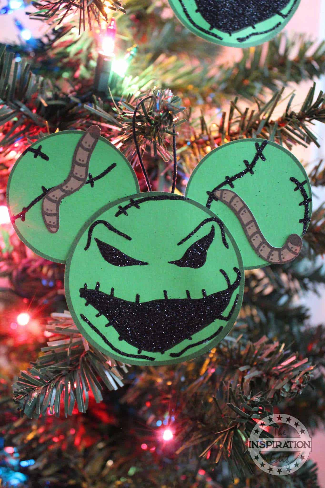 Oogie Boogie Man christmas Craft from Disney the night before Christmas decoration