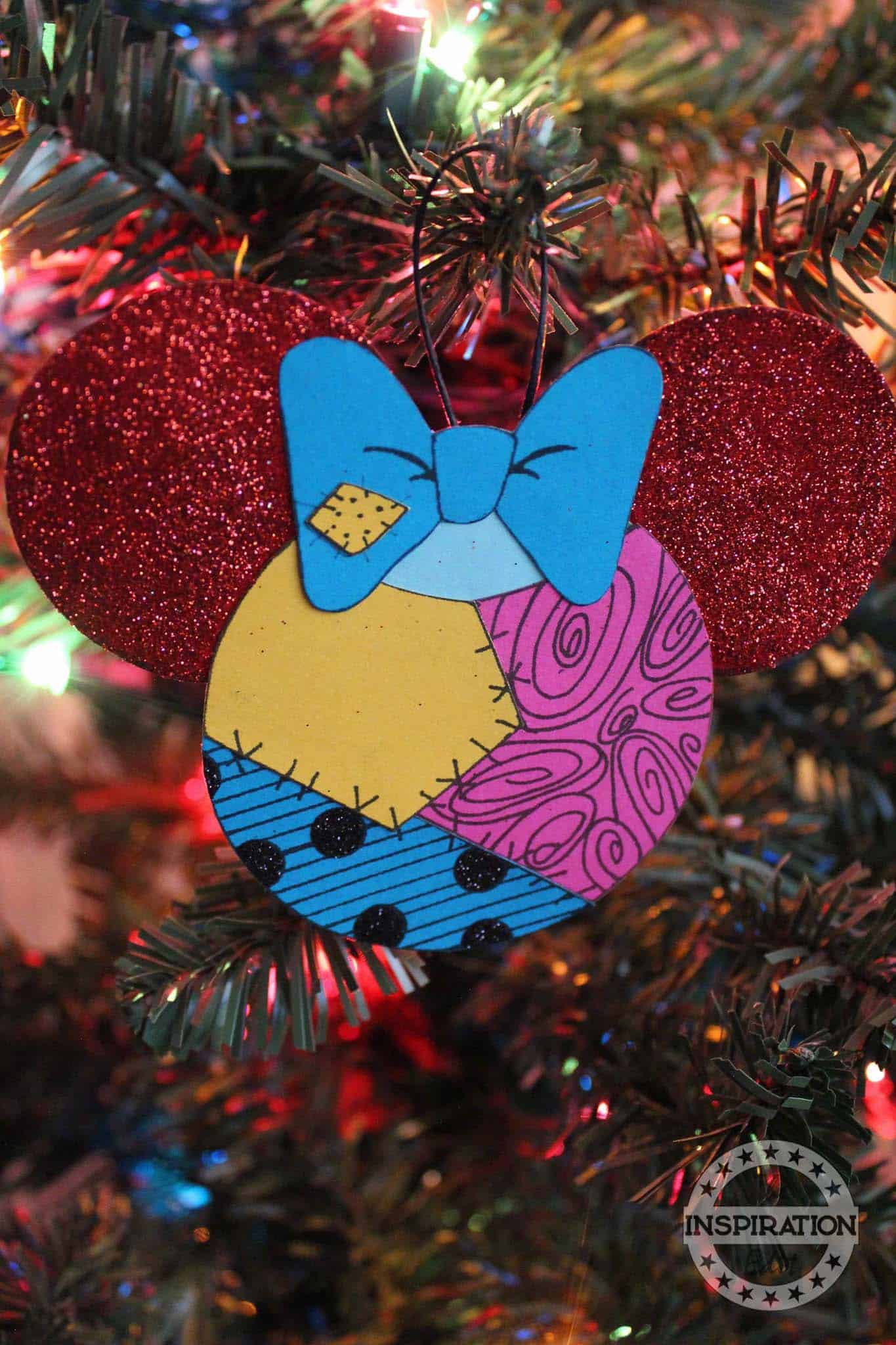 Sally Mickey Ears Ornament.