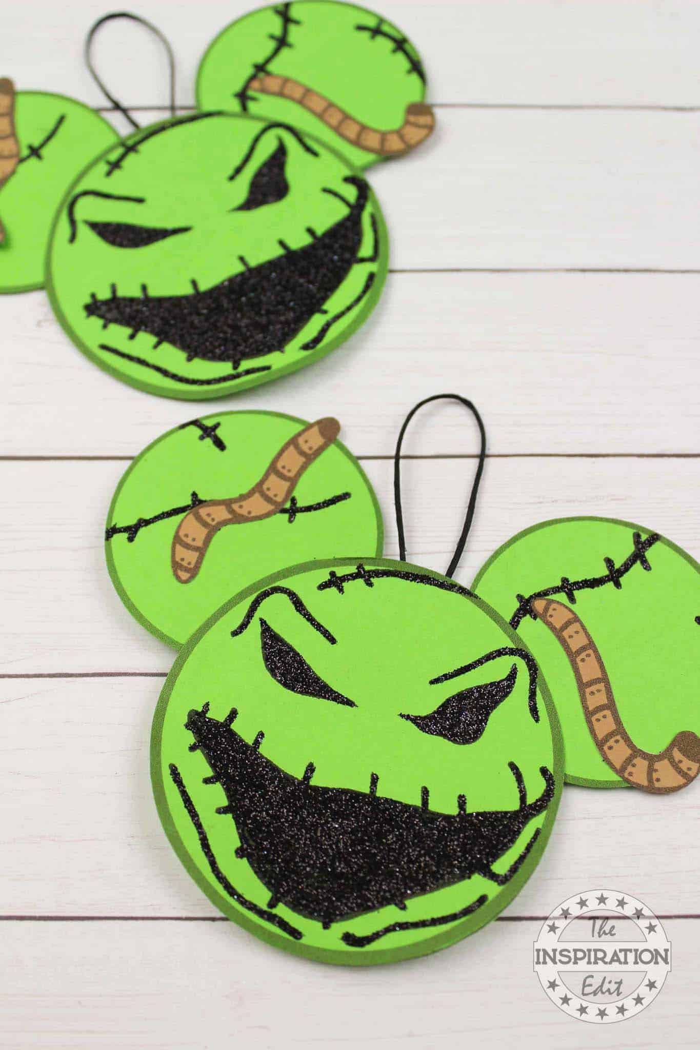Oogie Boogie Man christmas Craft from Disney the night before Christmas decoration