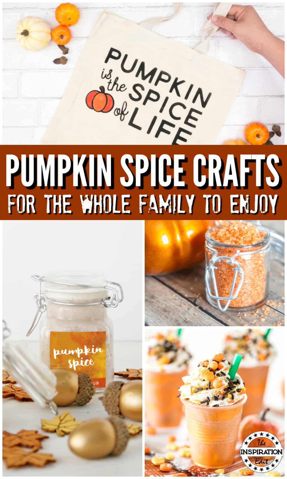 pumpkin spice crafts and diy ideas
