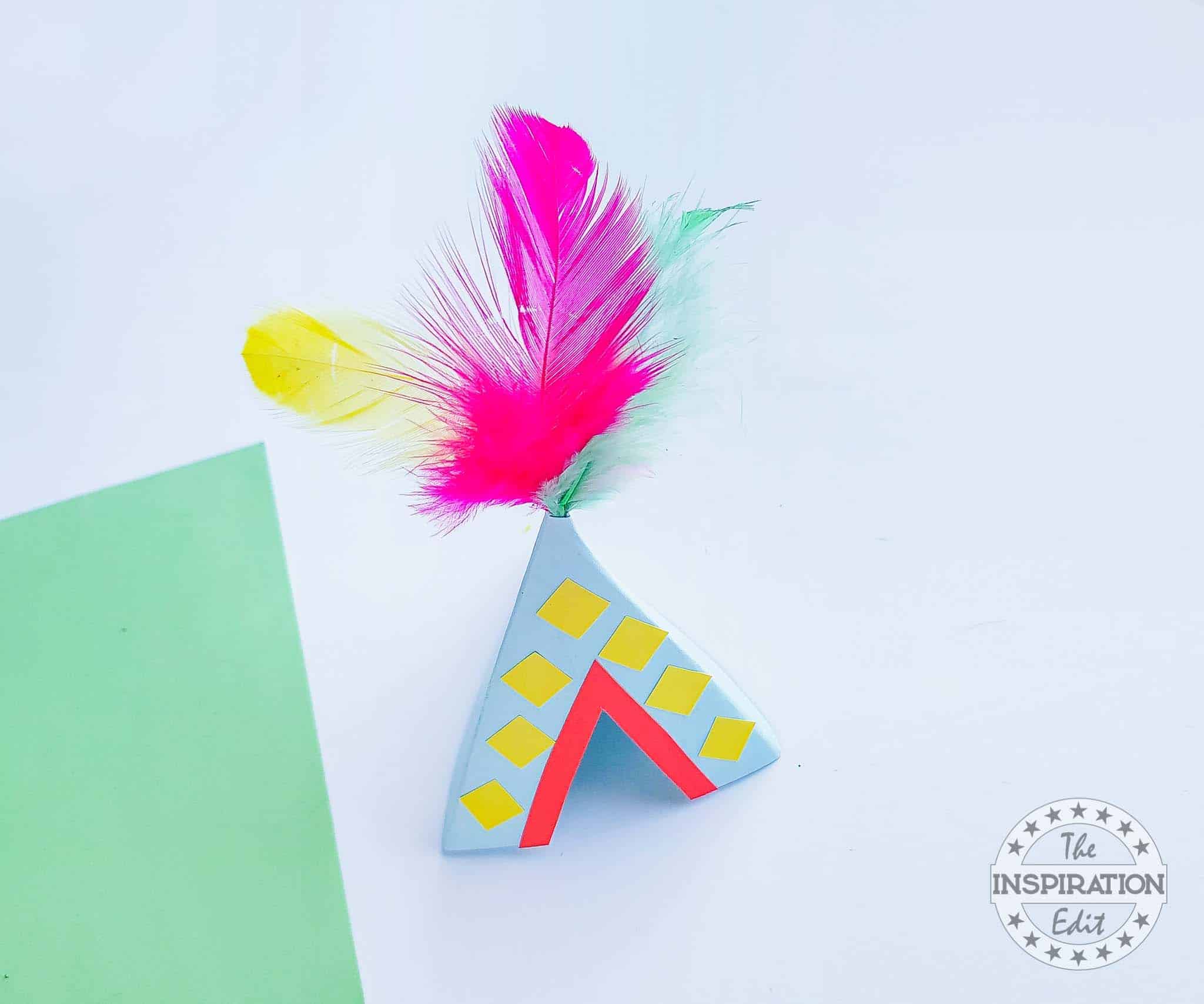 Tipi Craft For Kids.