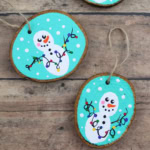 Snowman Ornaments for Christmas.