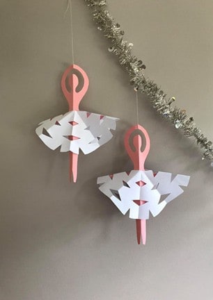 Sugar Plum Fairy Paper Dolls.