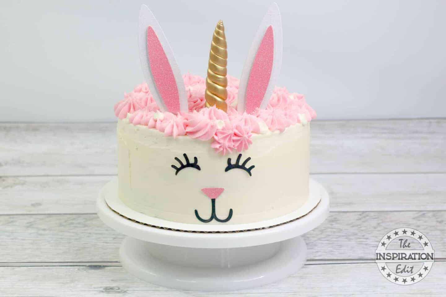 Bunny Unicorn Cake.