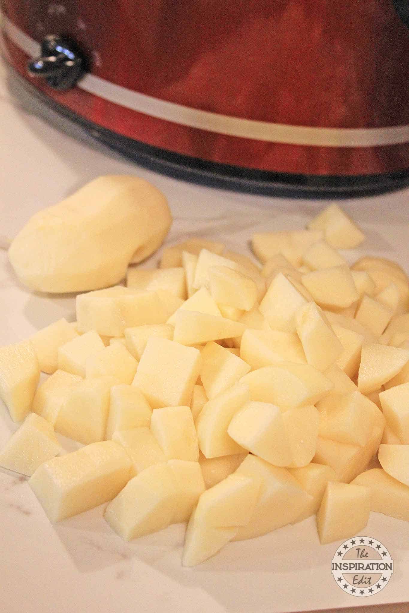 cooking potatoes in a slow cooker