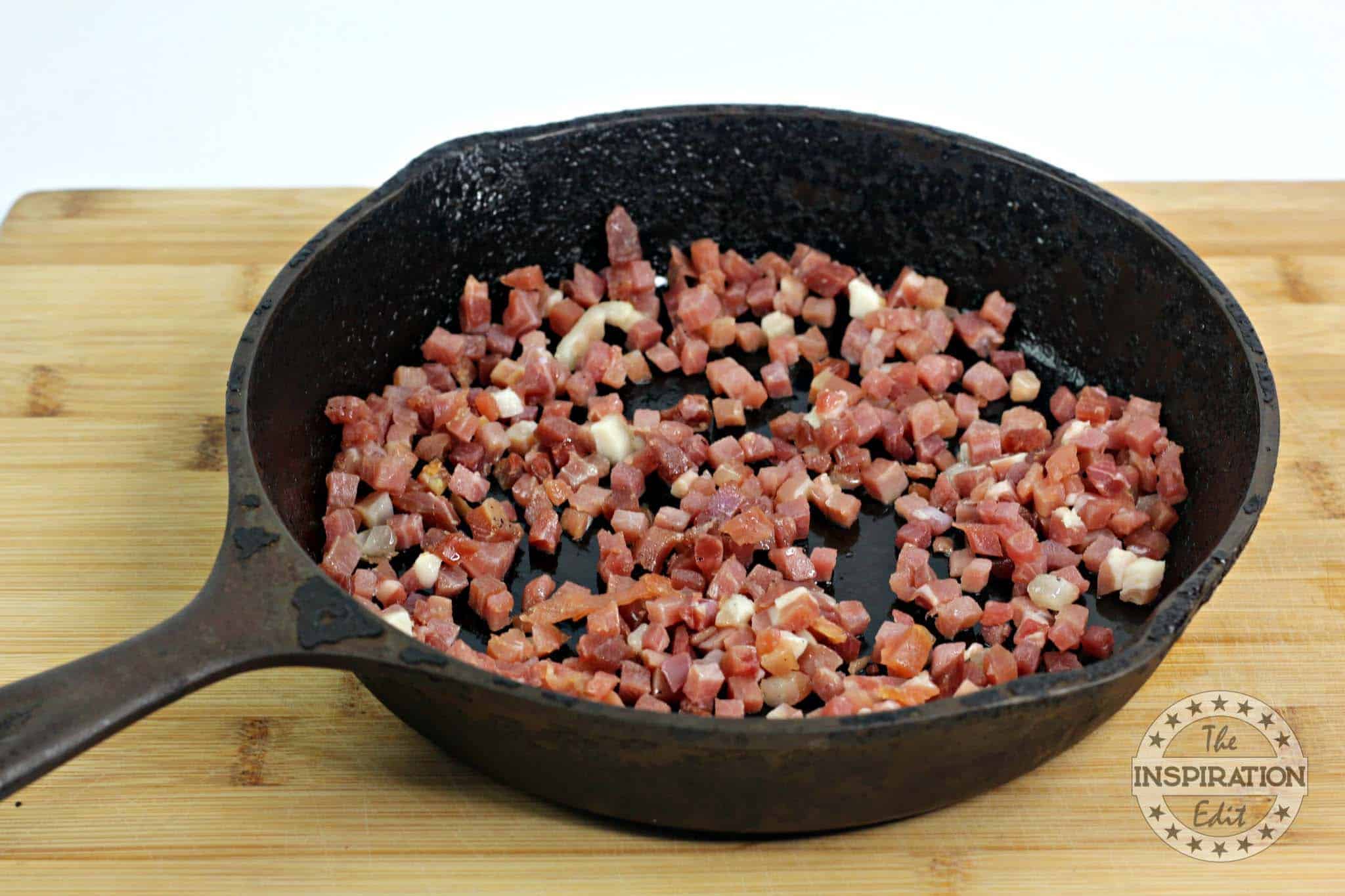 Pancetta Pea Pasta.