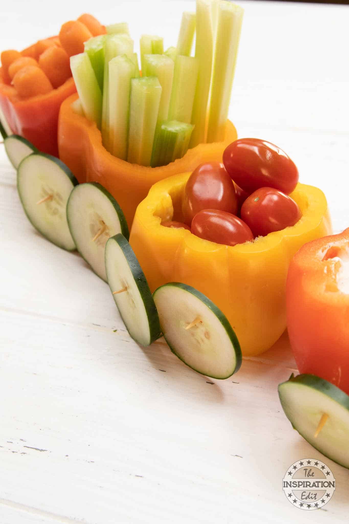 Vegetable Train Recipe For Party.