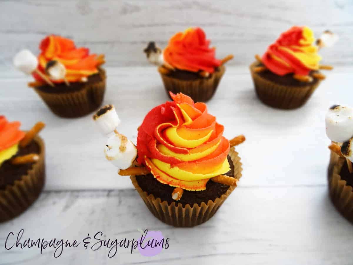 Campfire Cupcakes.