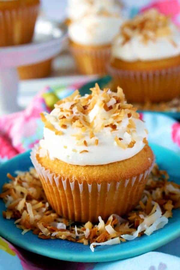 Coconut Cupcakes.
