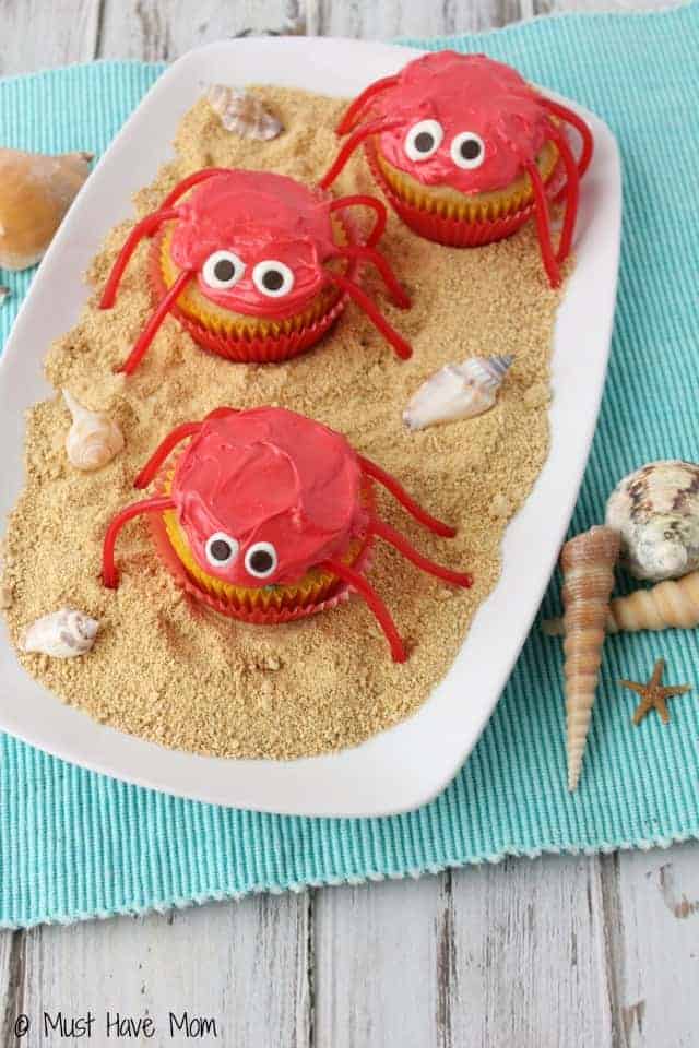 Crab Cupcakes.
