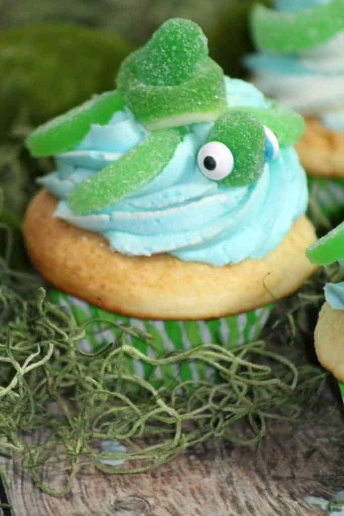 Turtle Cupcakes.