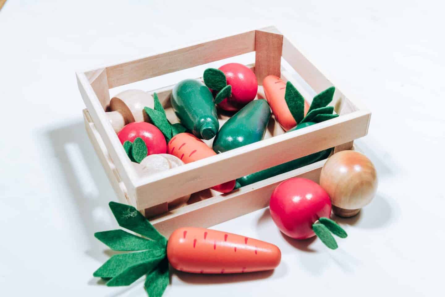 winter vegetables for kids to play with
