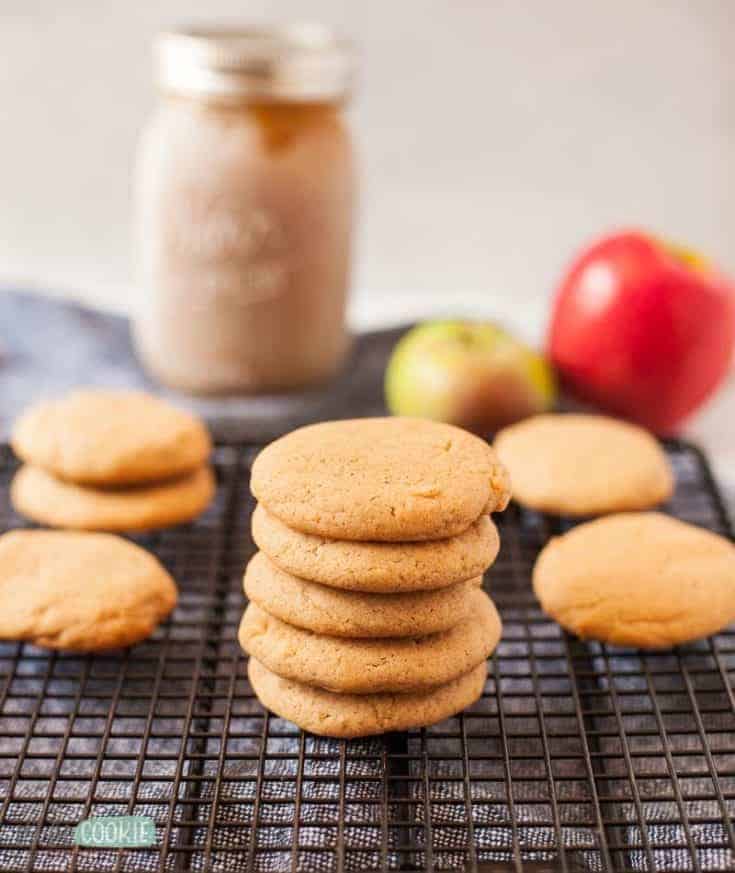 Apple Butter Brown Sugar Cookies.