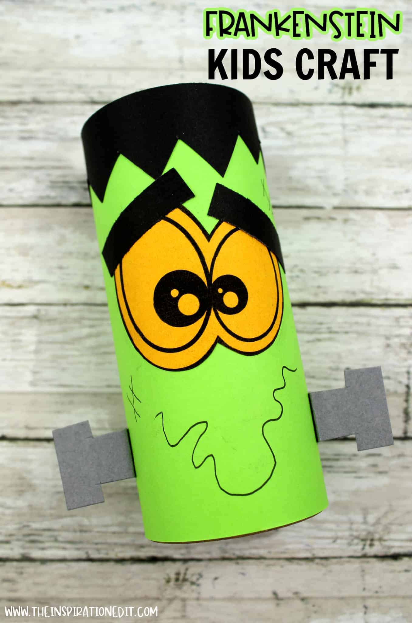 Frankenstein Paper Craft.
