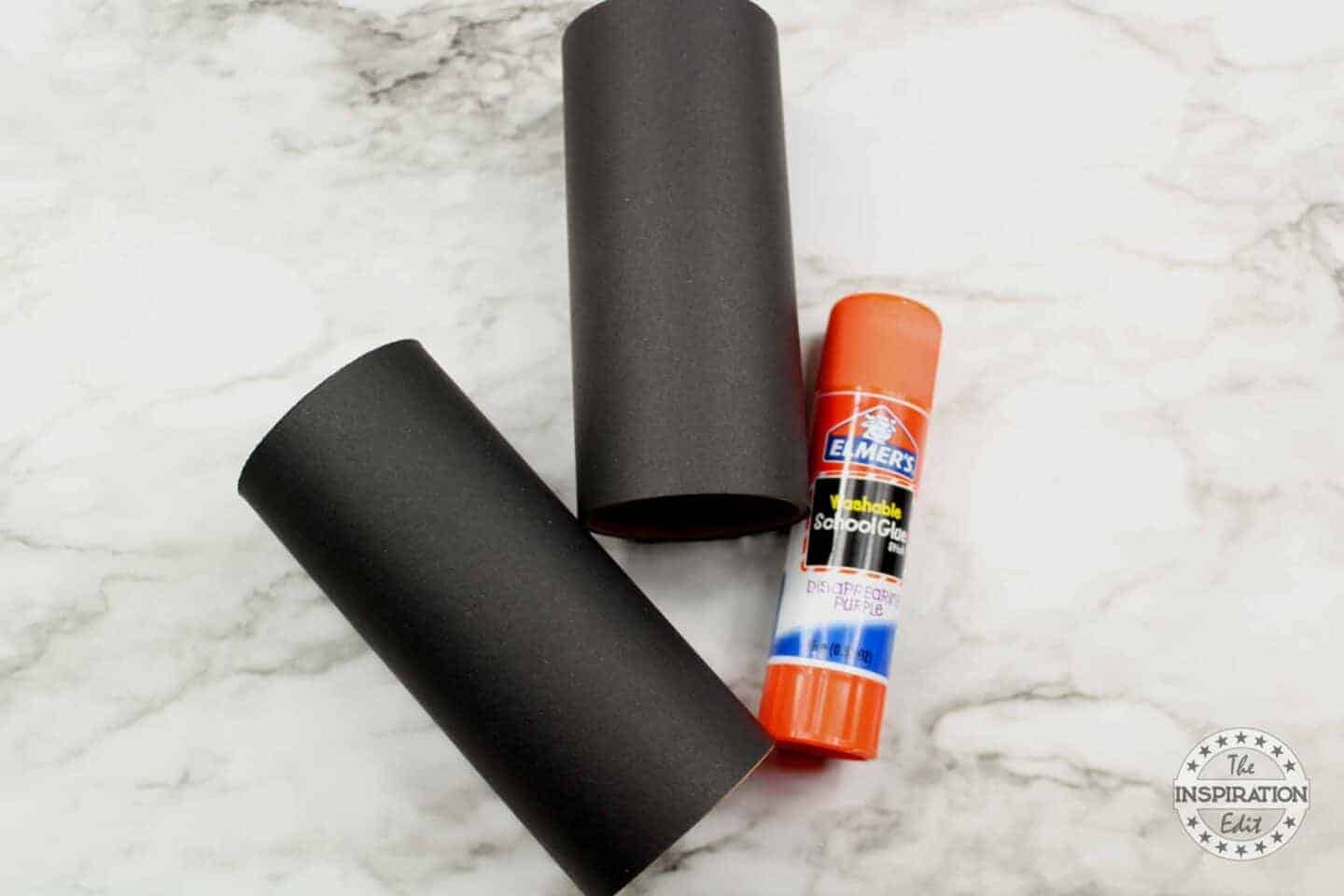 DIY Black Cat Toilet Tubes.