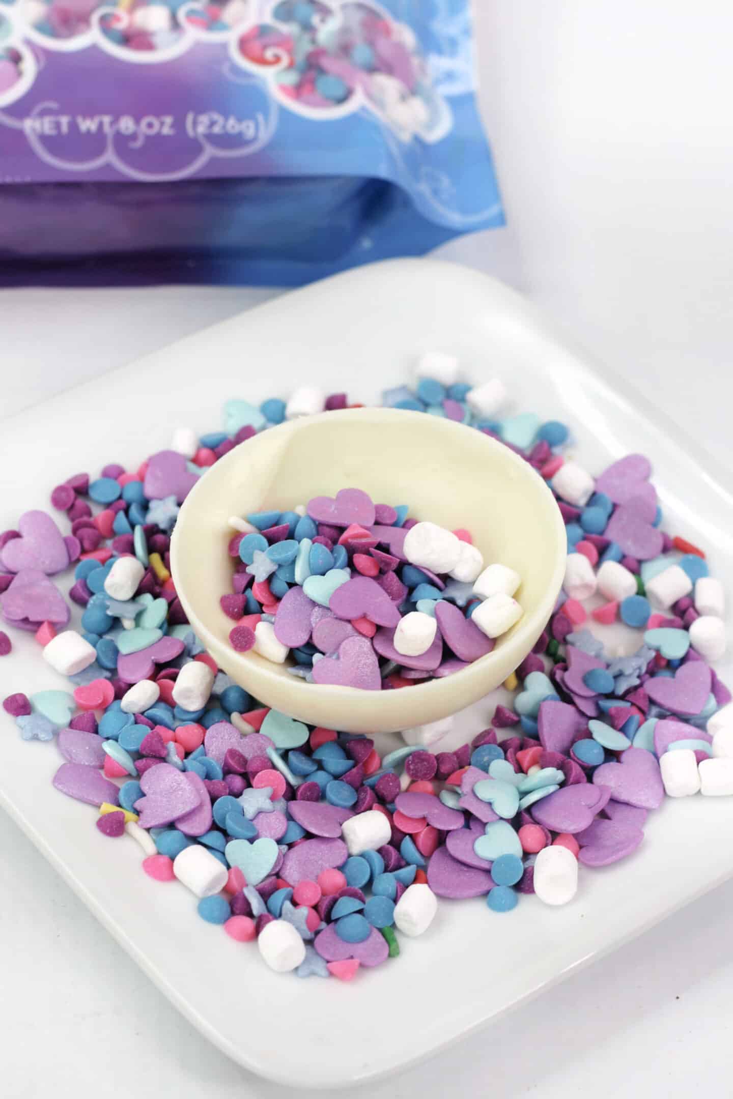 Unicorn Hot Cocoa Bombs Recipe.