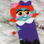 Female Zombie Puppet.
