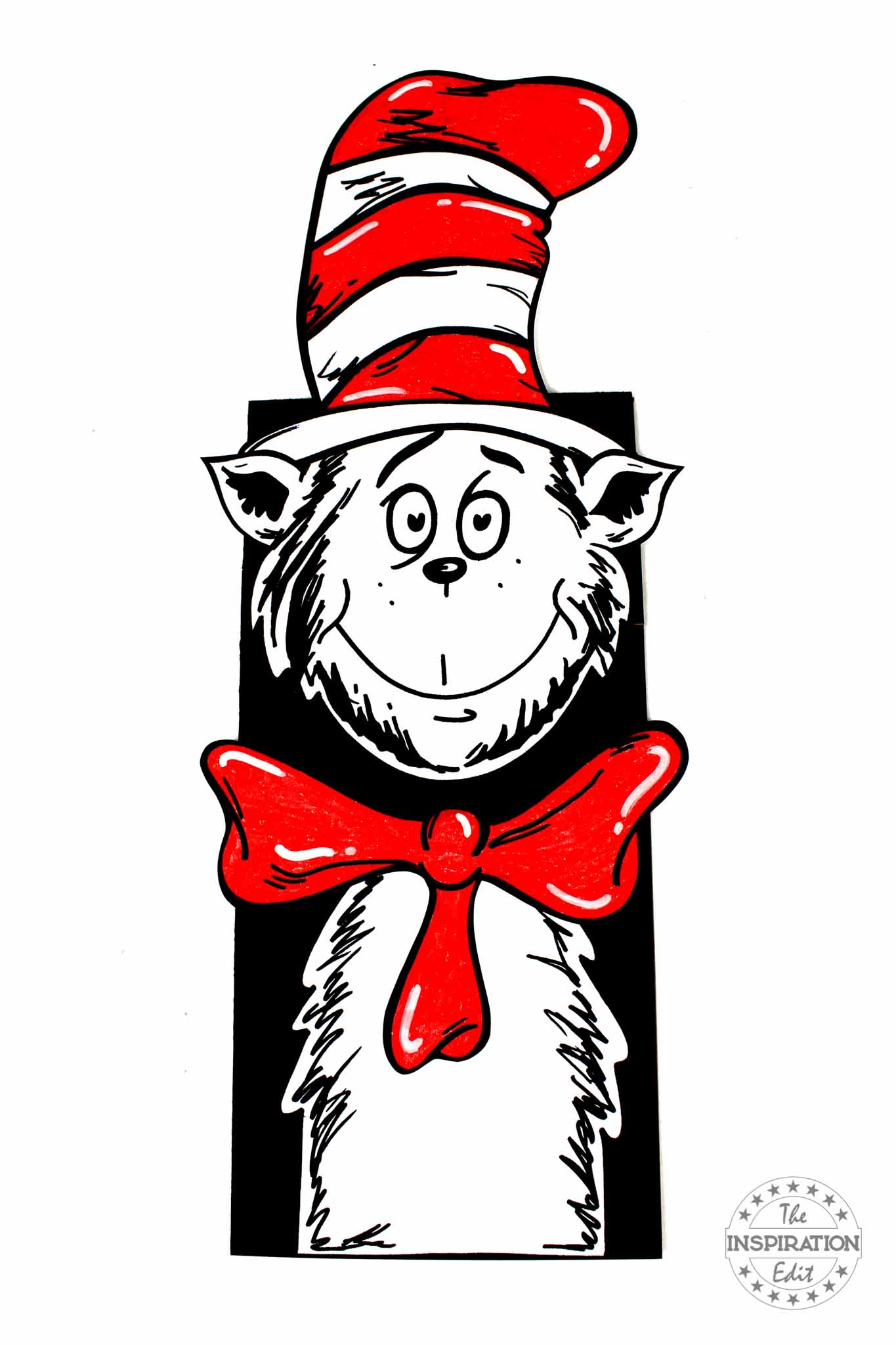 Cat in the Hat Paper Bag Craft.