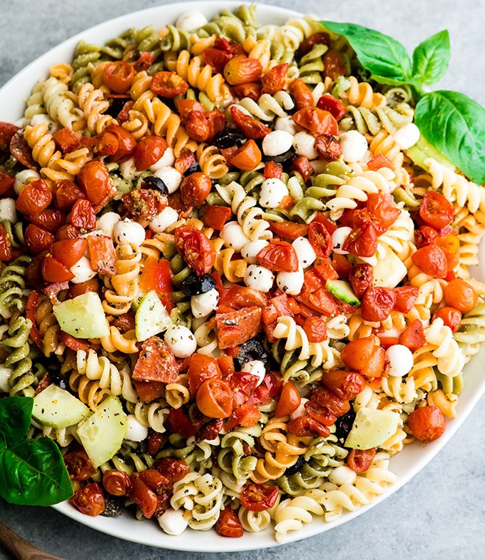 Best Basta Salad Recipe Homemade Dressing.