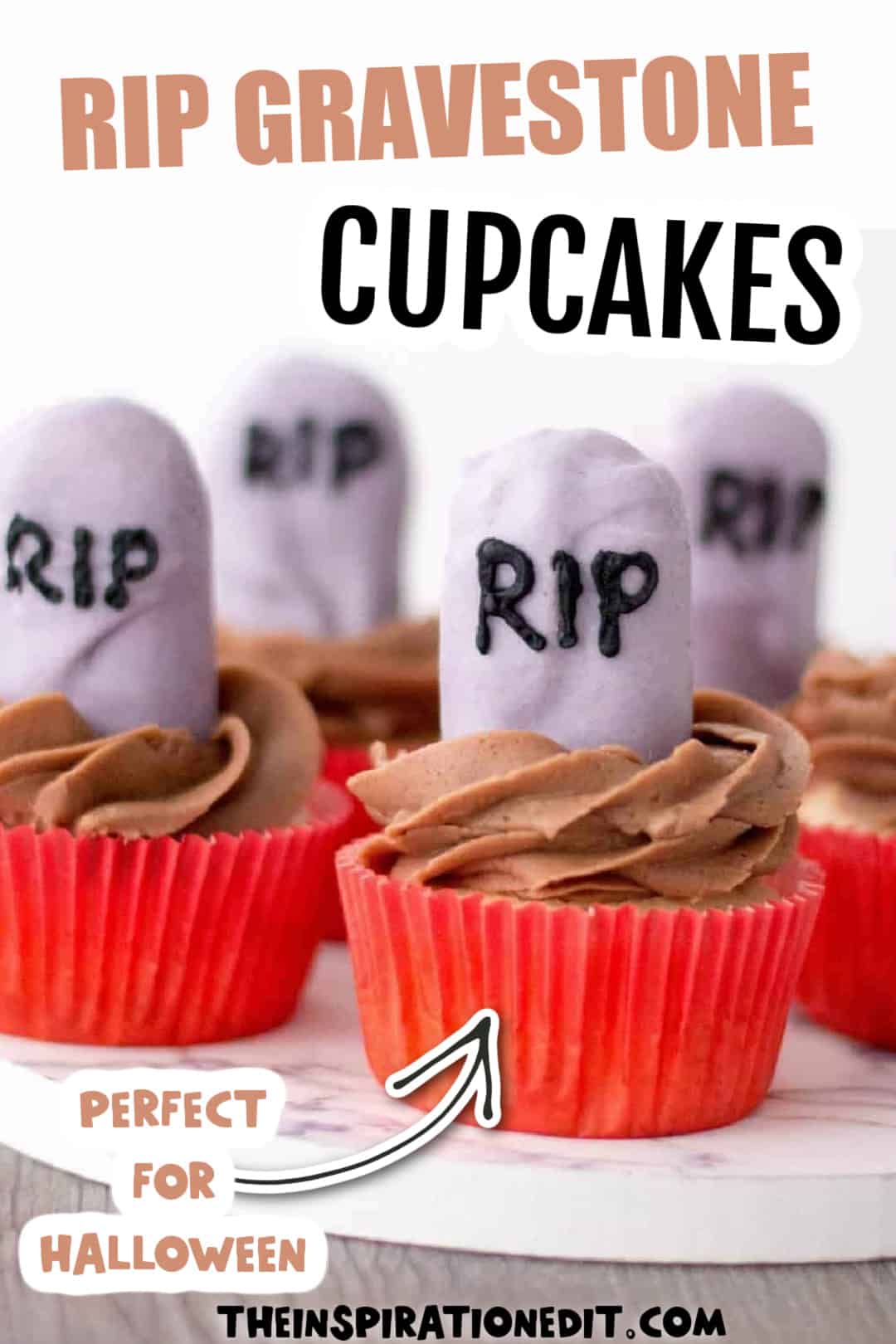 Halloween Cupcakes Gravestone.