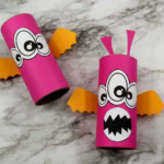 Toilet Roll Monster Craft.