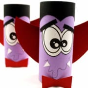 Vampire Toilet Paper Roll Craft.