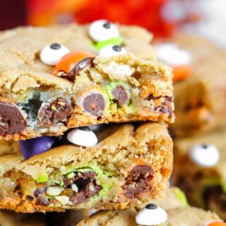 halloween blondies.